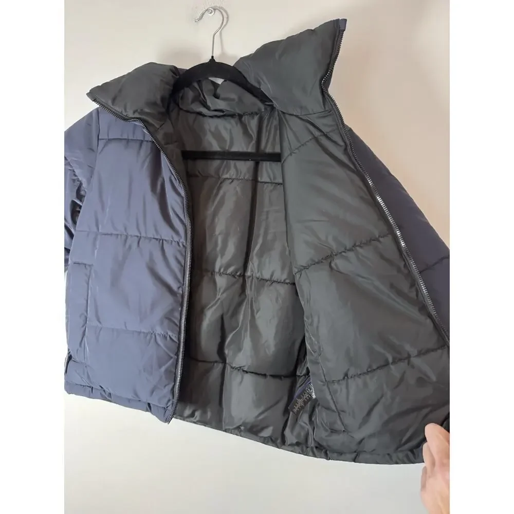 All Saints smALLSAINTS Navy Novern Reversible Padded Coat Kids Coat Sz 8/9 $146